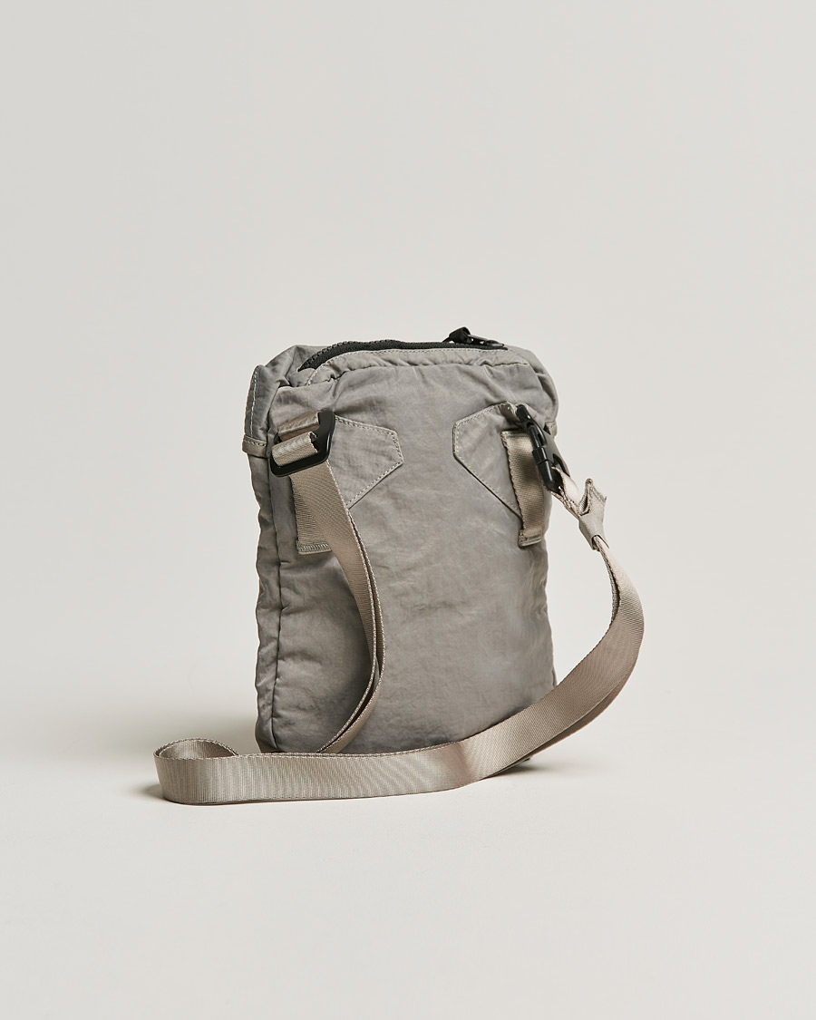 Men | C.P. Company Nylon B Shoulder Bag Grey | C.P. Company | Nylon B Shoulder Bag Grey
