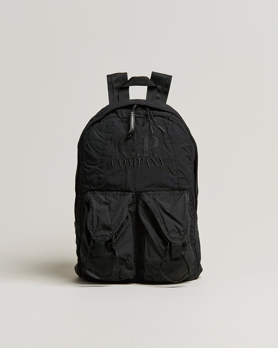 Men | C.P. Company Taylon P Mixed Backpack Black | C.P. Company | Taylon P Mixed Backpack Black