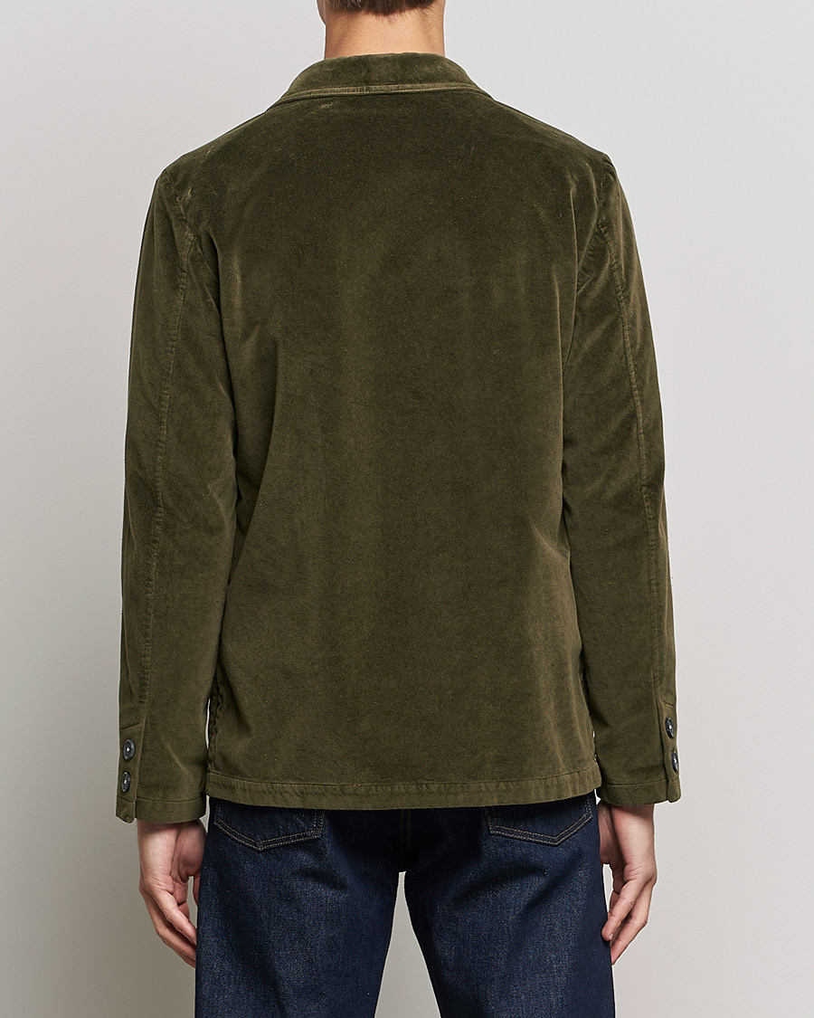 Men | Blazers | Massimo Alba | Baglietto Velvet Jacket Military