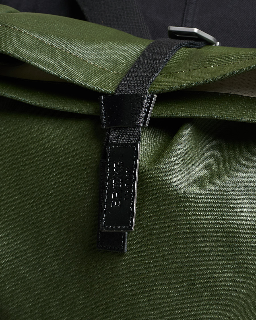 Men | Bags | Brooks England | Pickwick Cotton Canvas 26L Backpack Forest