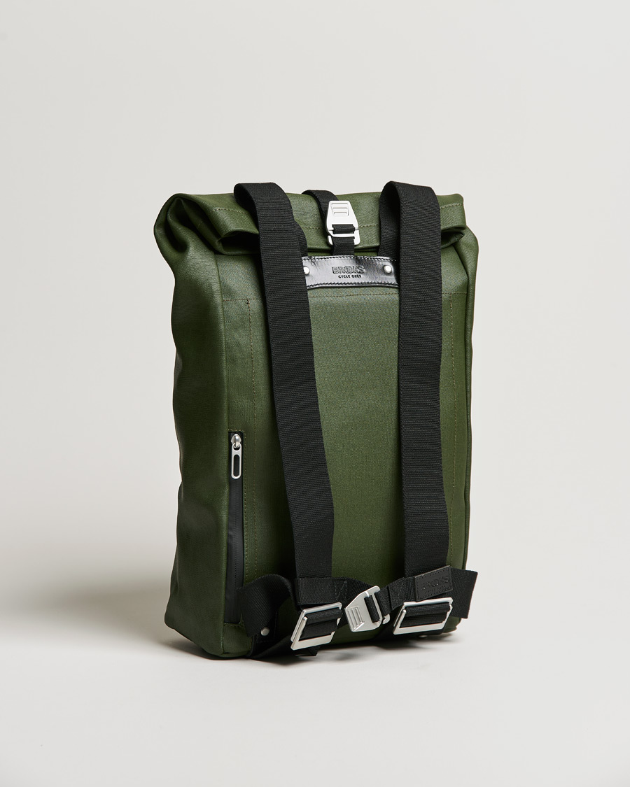 Men | Bags | Brooks England | Pickwick Cotton Canvas 26L Backpack Forest
