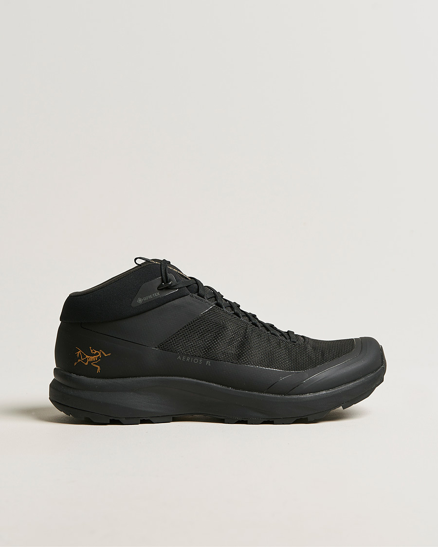 Men | Arc'teryx Arerios FL Mid GoreTex Boots Black | Arc'teryx | Arerios FL Mid GoreTex Boots Black