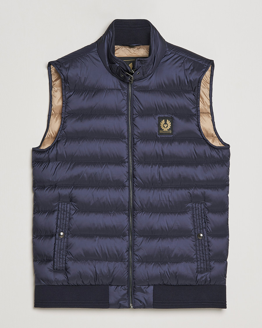Men | Coats & Jackets | Belstaff | Circuit Padded Gilet Dark Ink