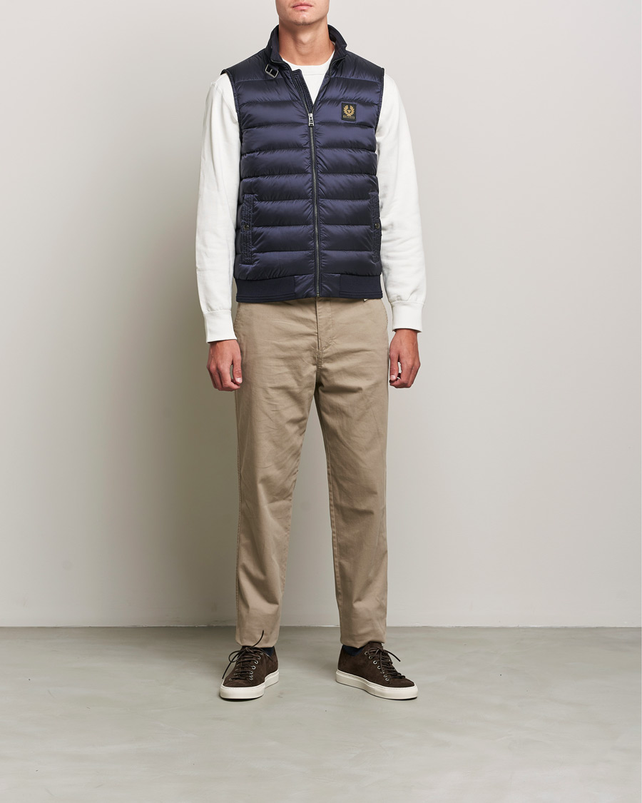Men | Coats & Jackets | Belstaff | Circuit Padded Gilet Dark Ink