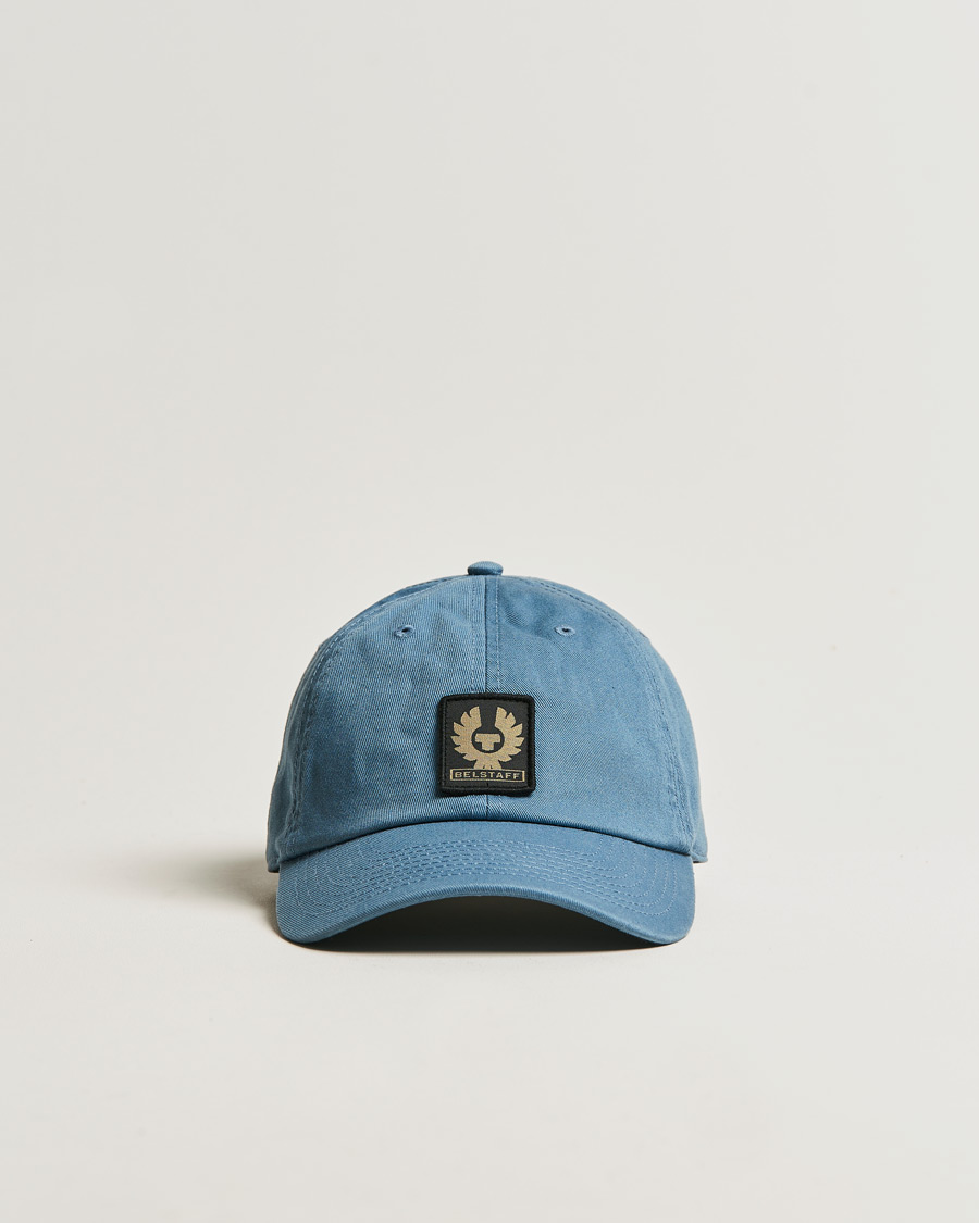 Men | Belstaff Phoenix Logo Cap Arctic Blue | Belstaff | Phoenix Logo Cap Arctic Blue