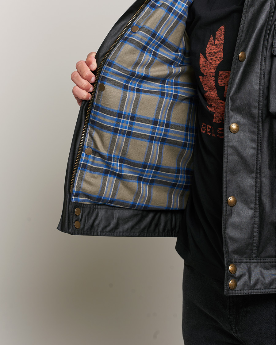 Men | Coats & Jackets | Belstaff | Racemaster Waxed Jacket Black