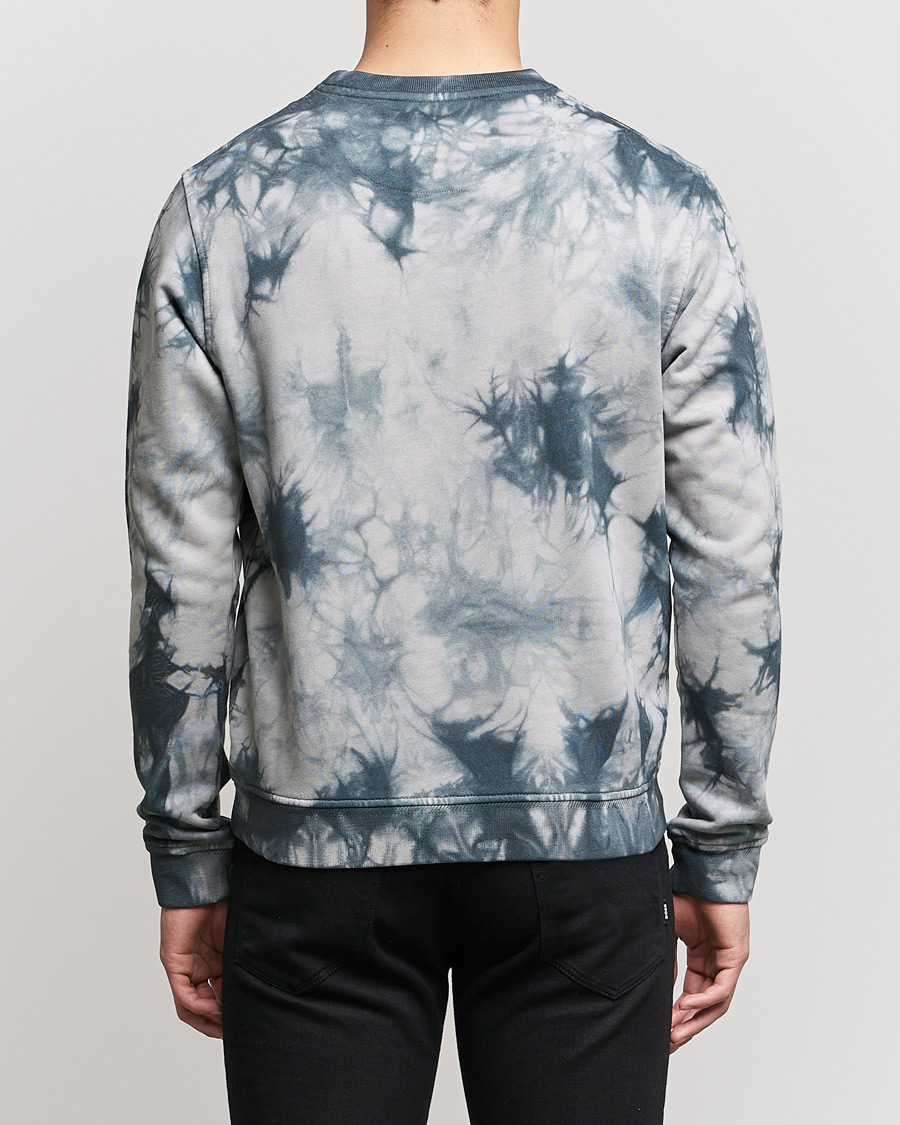 Men | Sweaters & Knitwear | Belstaff | Surface Batik Sweatshirt Granite Grey