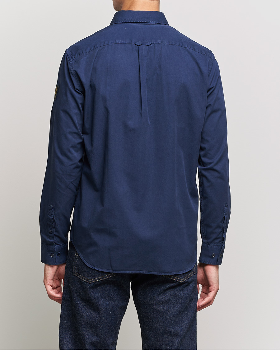 Men | Shirts | Belstaff | Pitch Cotton Pocket Shirt Deep Navy