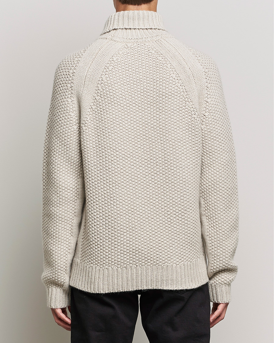 Men | Sweaters & Knitwear | Belstaff | Manor Wool Rollneck Fawn