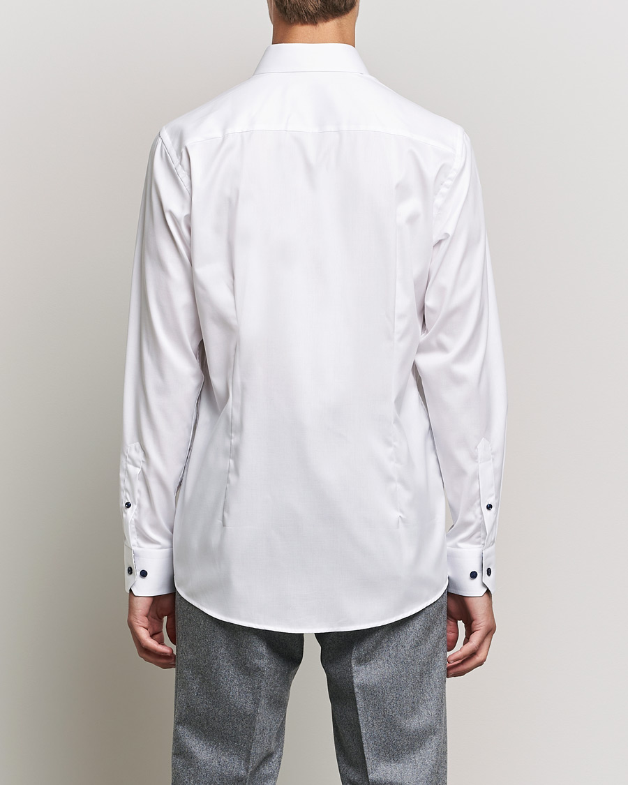 Men | Shirts | Eton | Organic Cotton Signature Twill Contemporary Shirt White