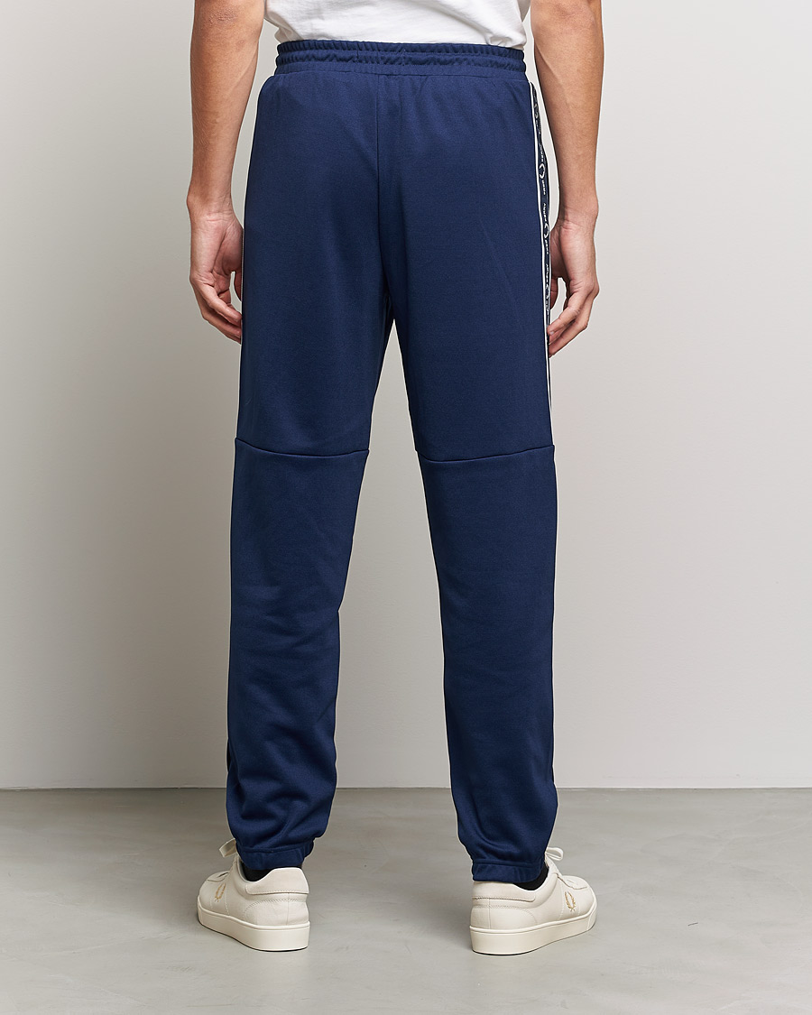 Men | Trousers | Fred Perry | Tapped Pannel Track Pant Blue