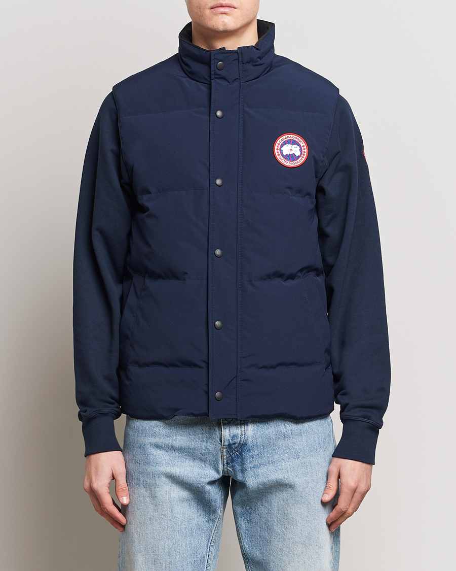 Men | Gilets | Canada Goose | Garson Vest Atlantic Navy