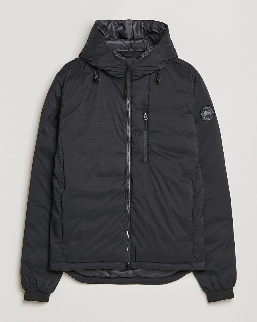 Men | Coats & Jackets | Canada Goose Black Label | Lodge Hoody Black