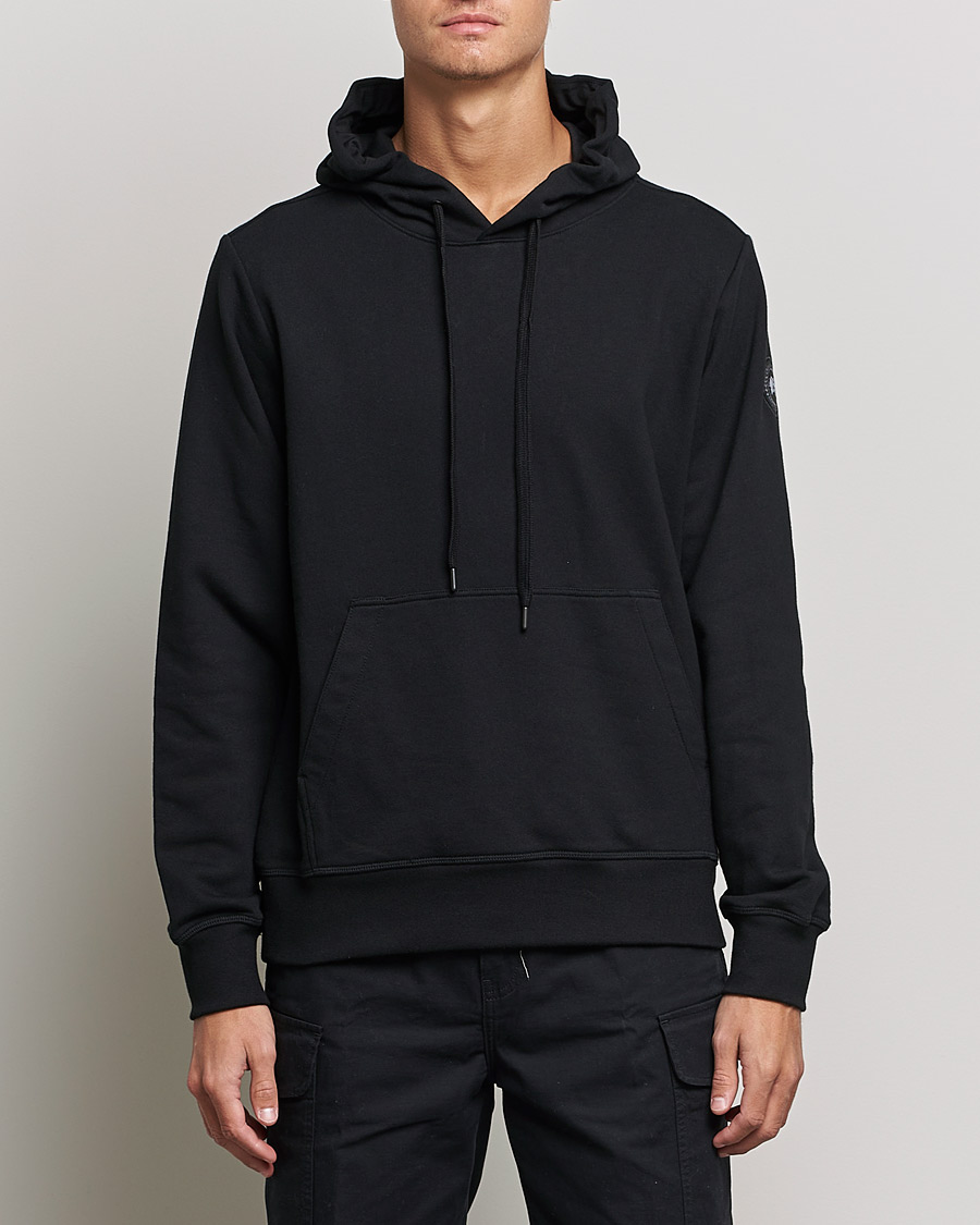 Men | Sweaters & Knitwear | Canada Goose Black Label | Huron Hoody Black