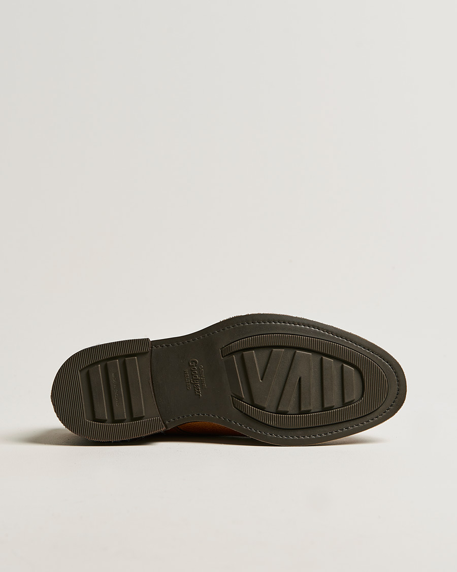 Men | Loake 1880 Ampleforth Burnished Grain Toe-Cap Derby Chestnut | Loake 1880 | Ampleforth Burnished Grain Toe-Cap Derby Chestnut