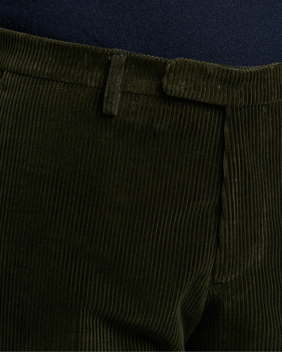 Men | Suits | Boglioli | K Jacket Wale Corduroy Suit Forest Green