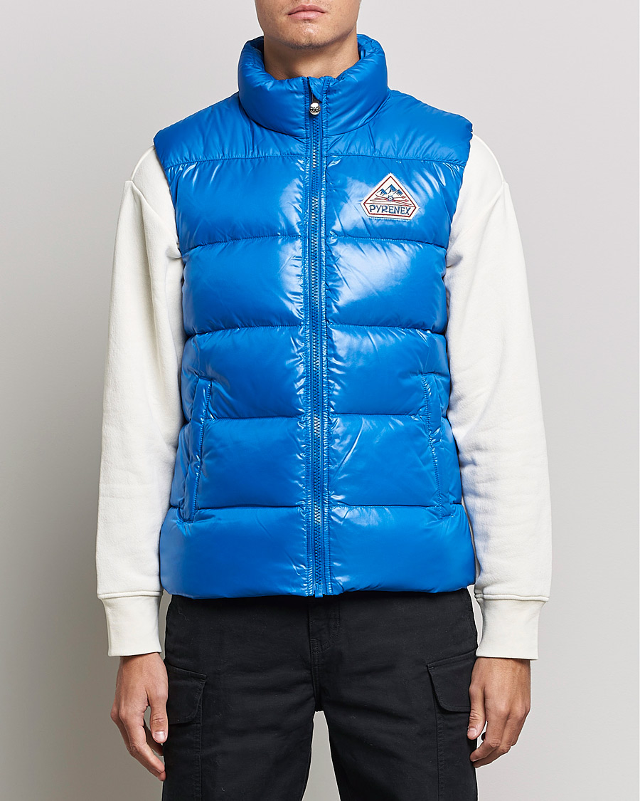 Men | Coats & Jackets | Pyrenex | John Down Puffer Vest Adriatic