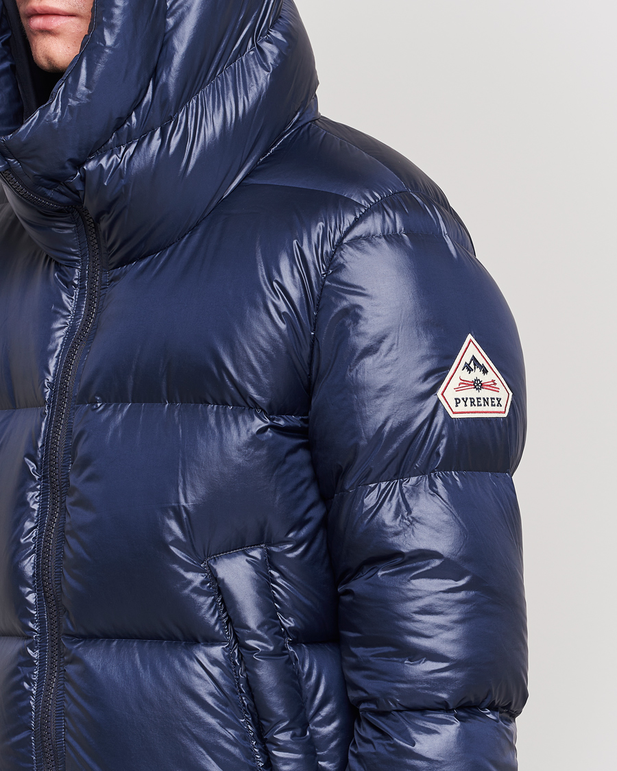 Men | Coats & Jackets | Pyrenex | Barry Hooded Down Jacket Amiral