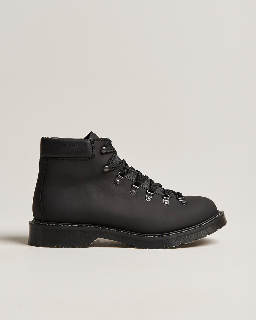 Men | Boots | Solovair | Urban Hiker Boot Black Waxy