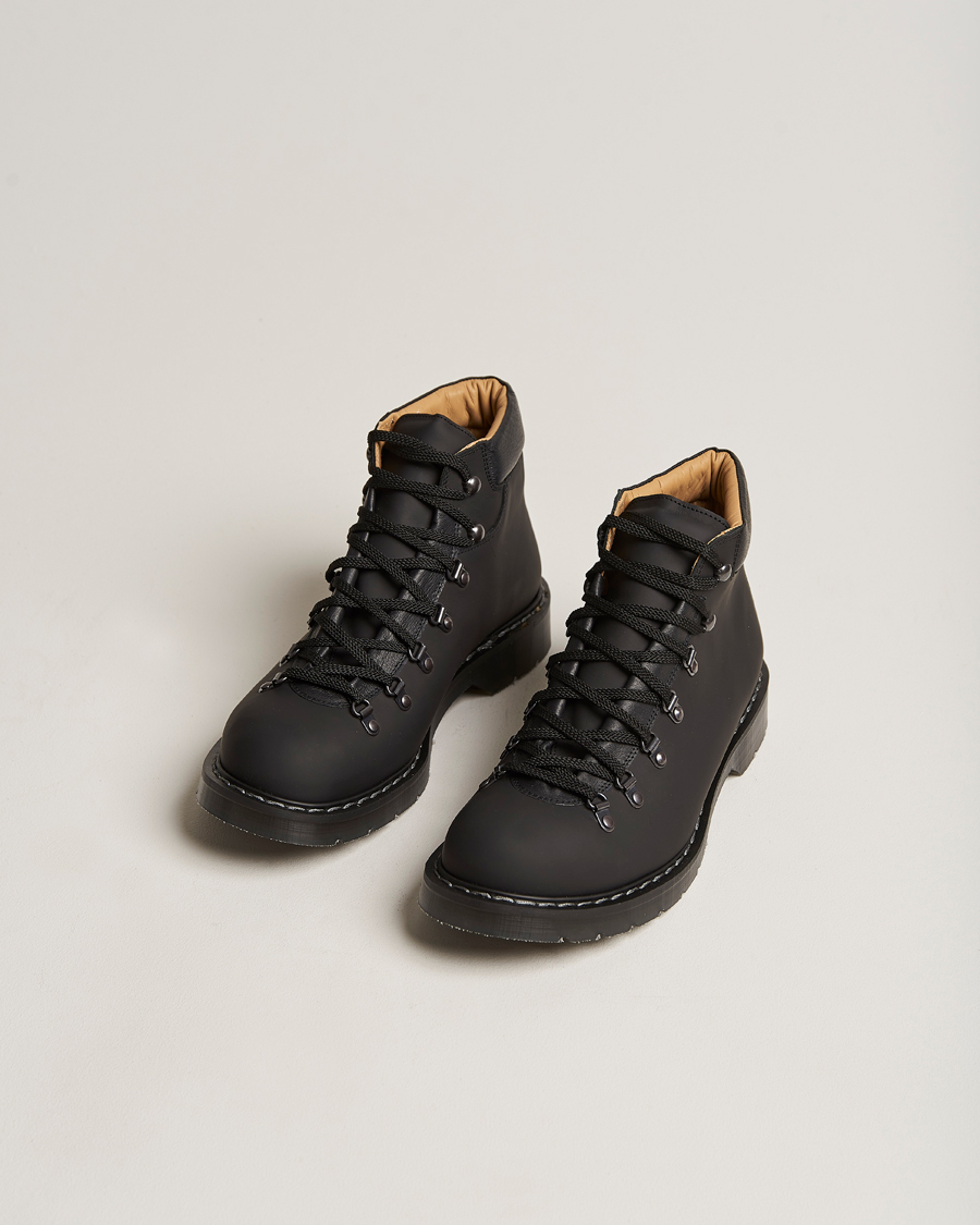 Men | Boots | Solovair | Urban Hiker Boot Black Waxy