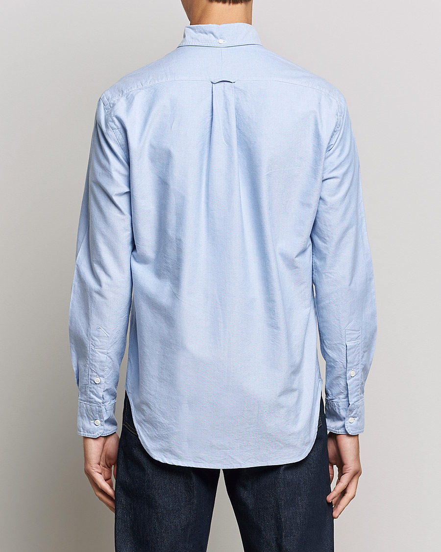 Men | Shirts | Gitman Vintage | Button Down Oxford Shirt Light Blue