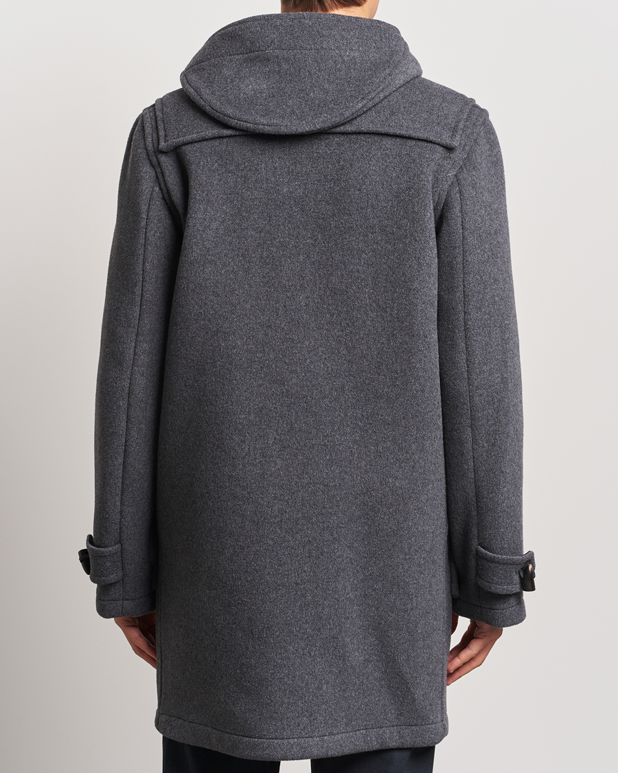 Men | Coats & Jackets | Gloverall | Morris Duffle Coat Grey/Blackwatch