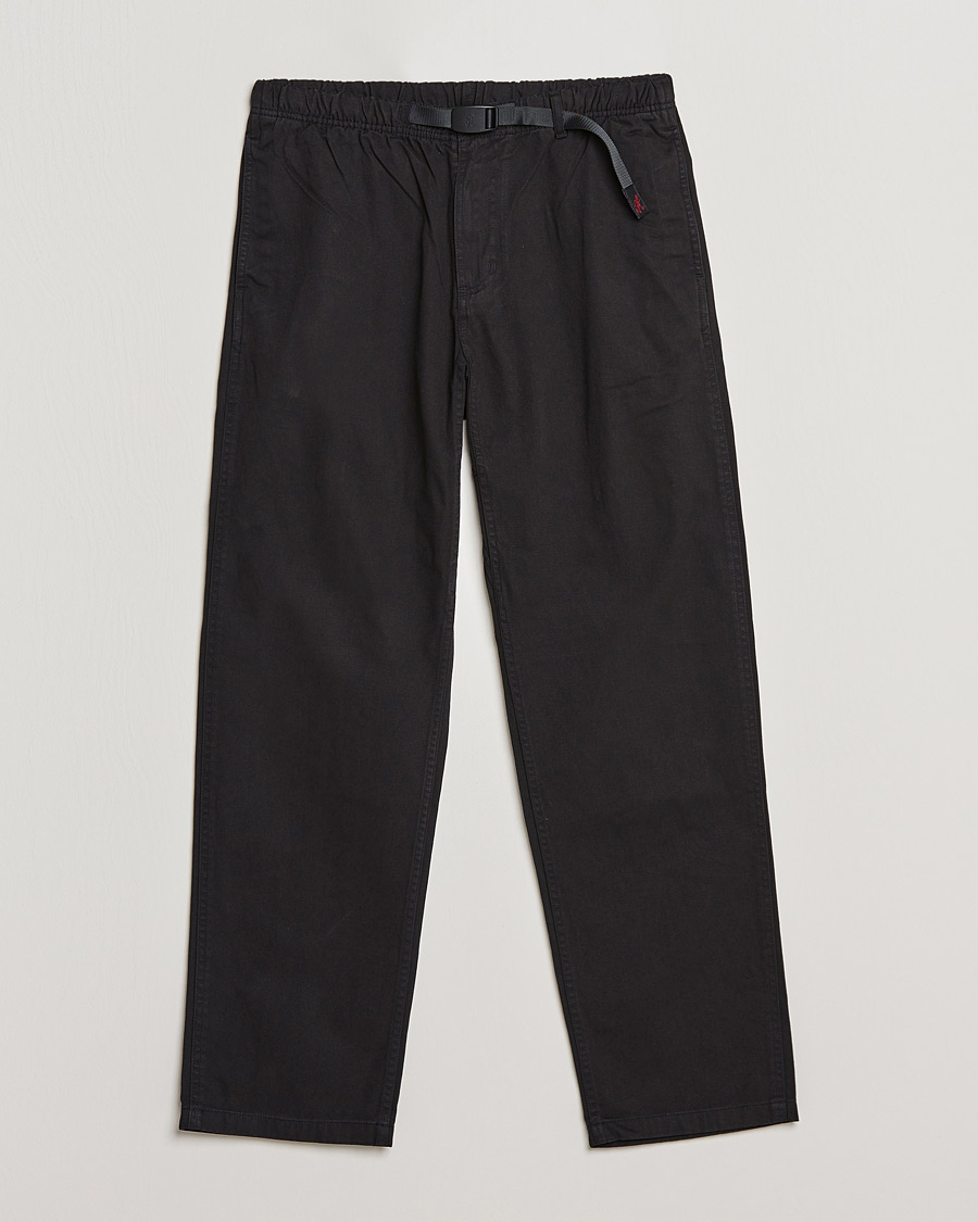 Men | Trousers | Gramicci | Cotton Pants Black