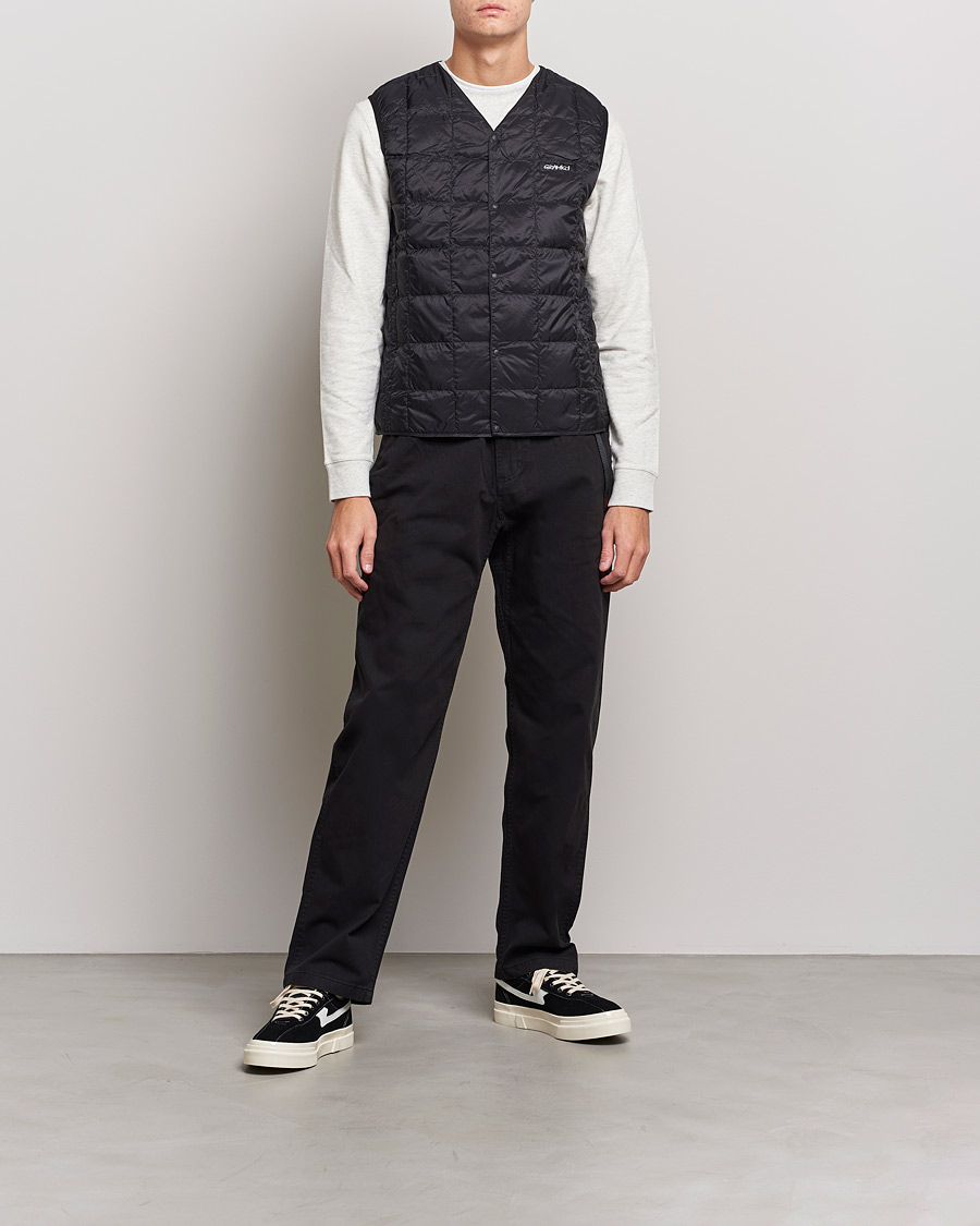 Men | Trousers | Gramicci | Cotton Pants Black