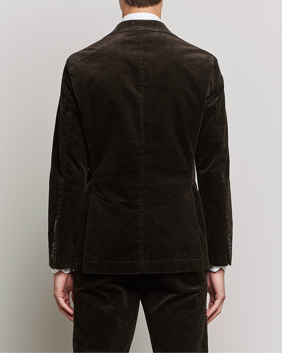 Men | Blazers | Oscar Jacobson | Ferry Soft Cord Blazer Brown