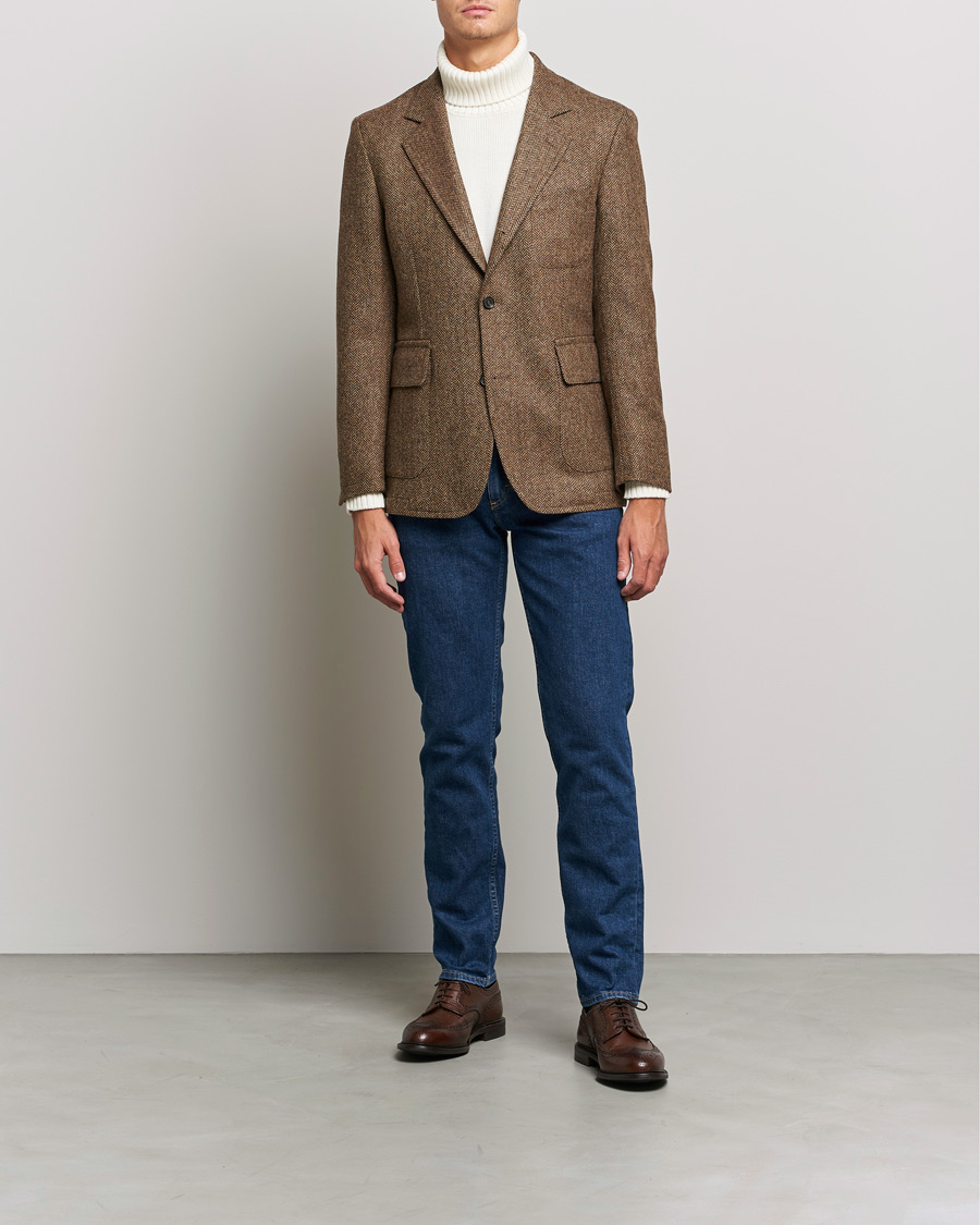 Men | Jeans | Oscar Jacobson | Albert Cotton Stretch Jeans Thunder