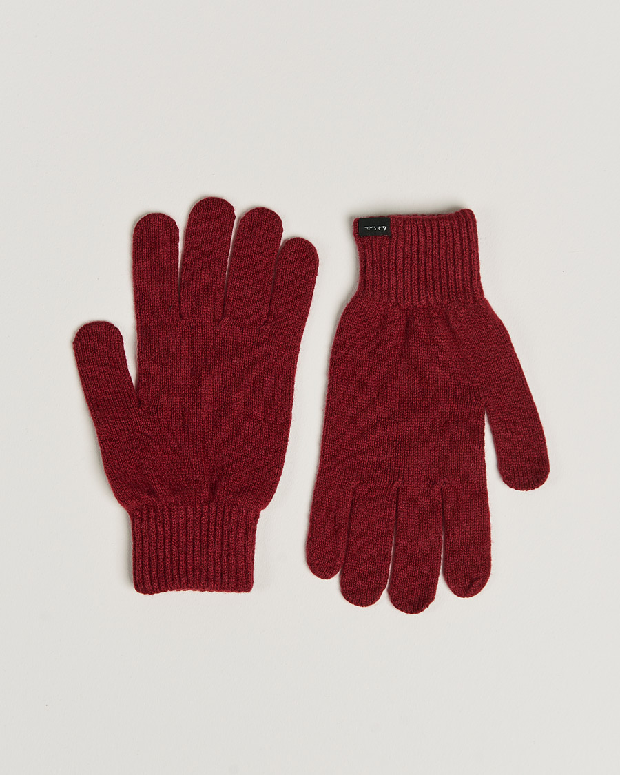 Men | Paul Smith Chashmere Glove Red | Paul Smith | Chashmere Glove Red