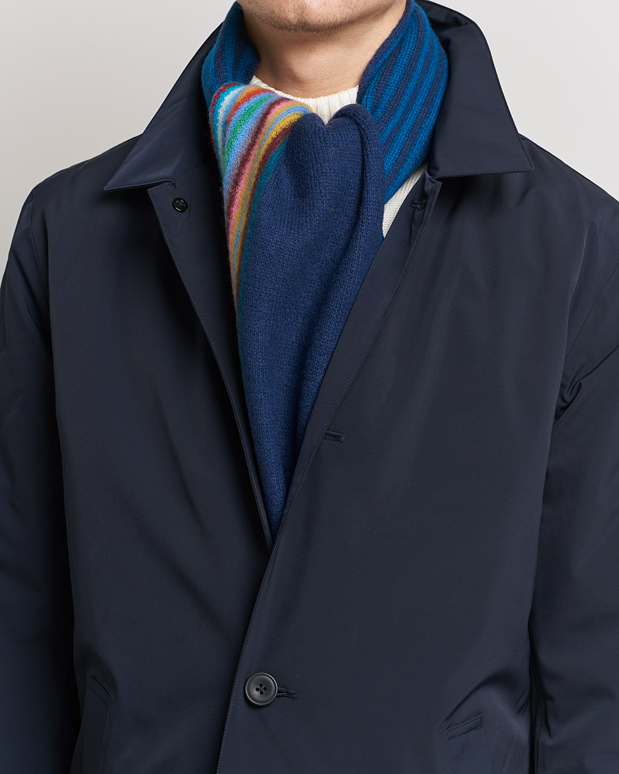 Men | Paul Smith Merino Wool Scarf Blue | Paul Smith | Merino Wool Scarf Blue