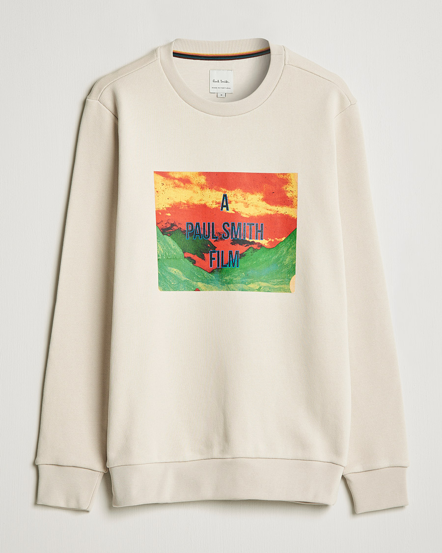 Men | Sweaters & Knitwear | Paul Smith | Embroidered Sweatshirt Off White