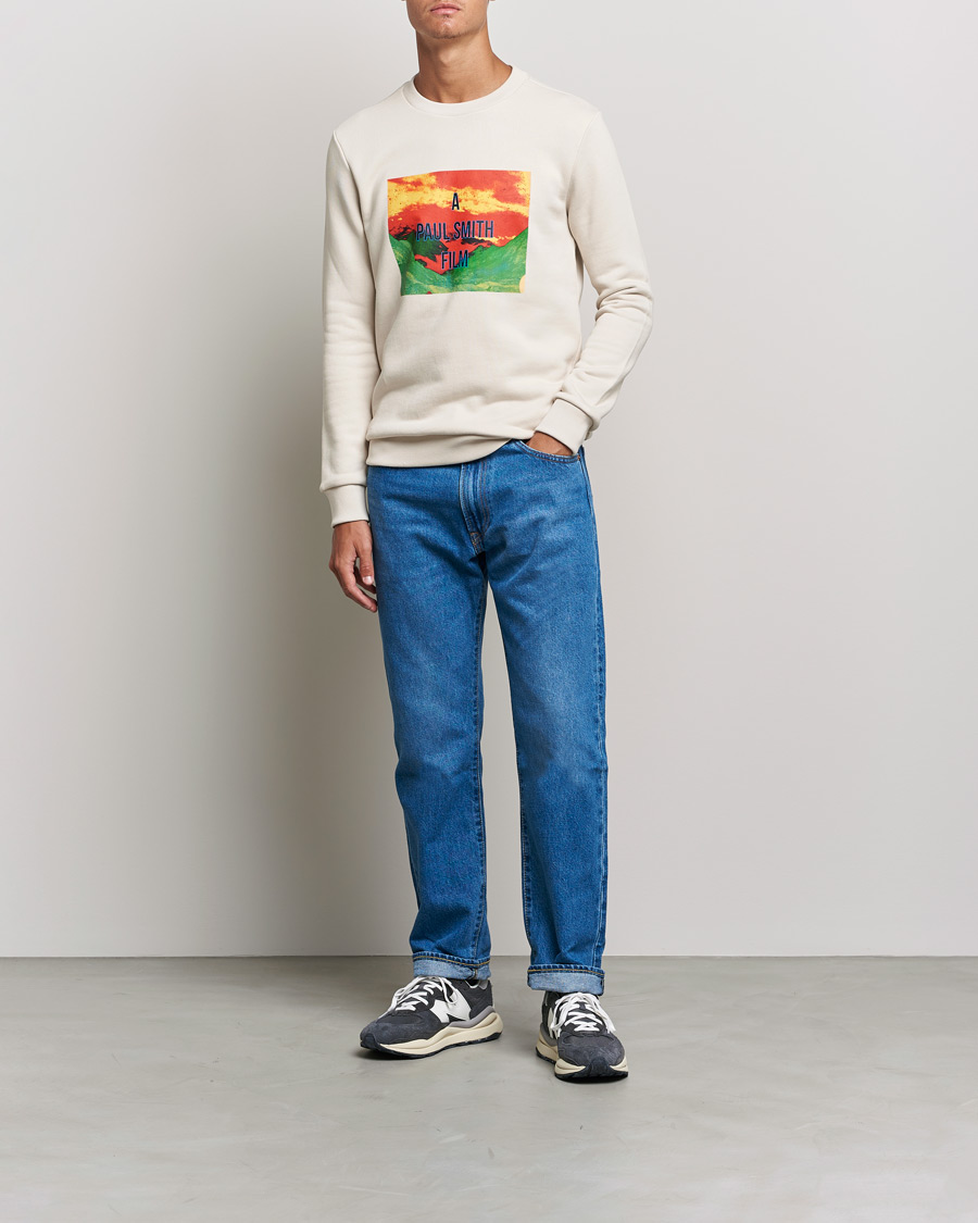 Men | Sweaters & Knitwear | Paul Smith | Embroidered Sweatshirt Off White