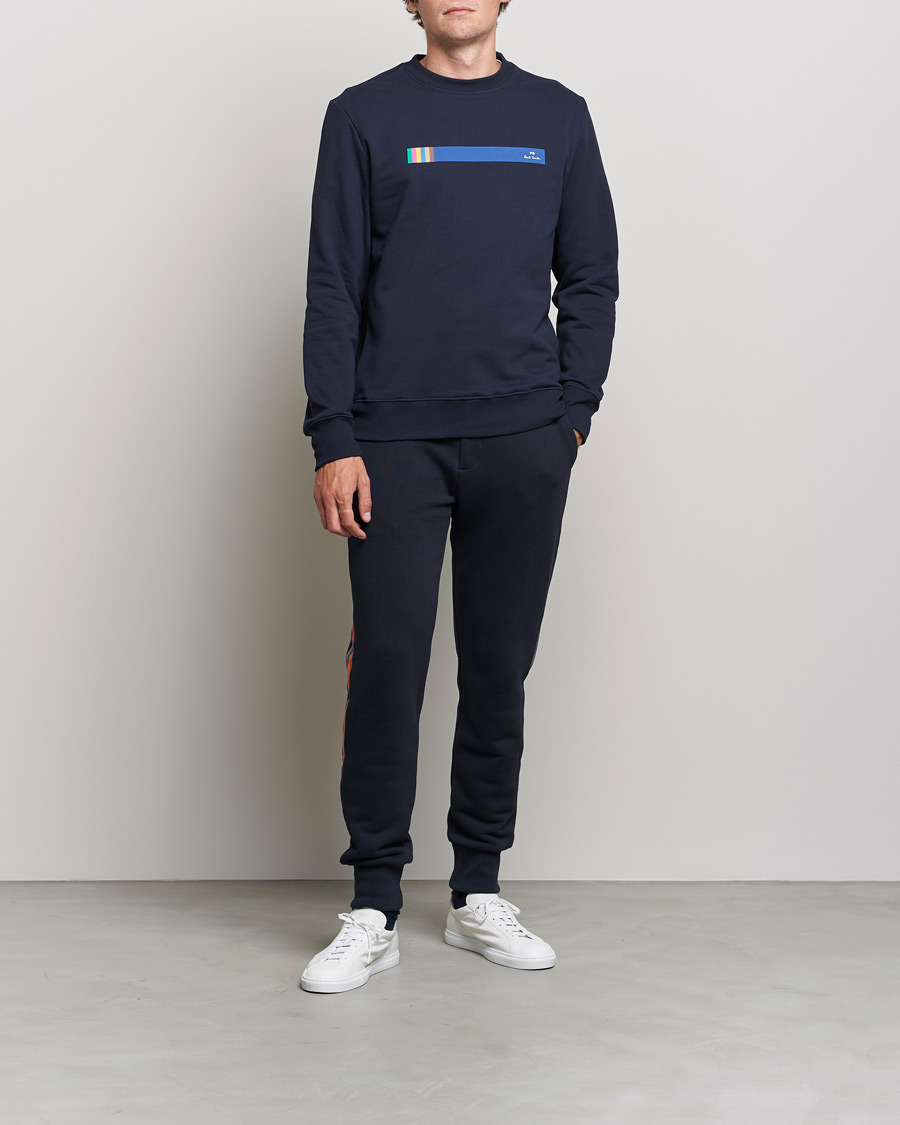 Men | Trousers | Paul Smith | Jogger Pants Navy