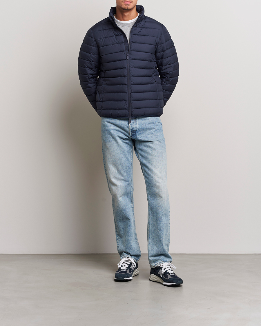 Men | Coats & Jackets | Save The Duck | Lewis Matt Lightweight Jacket Blue Black