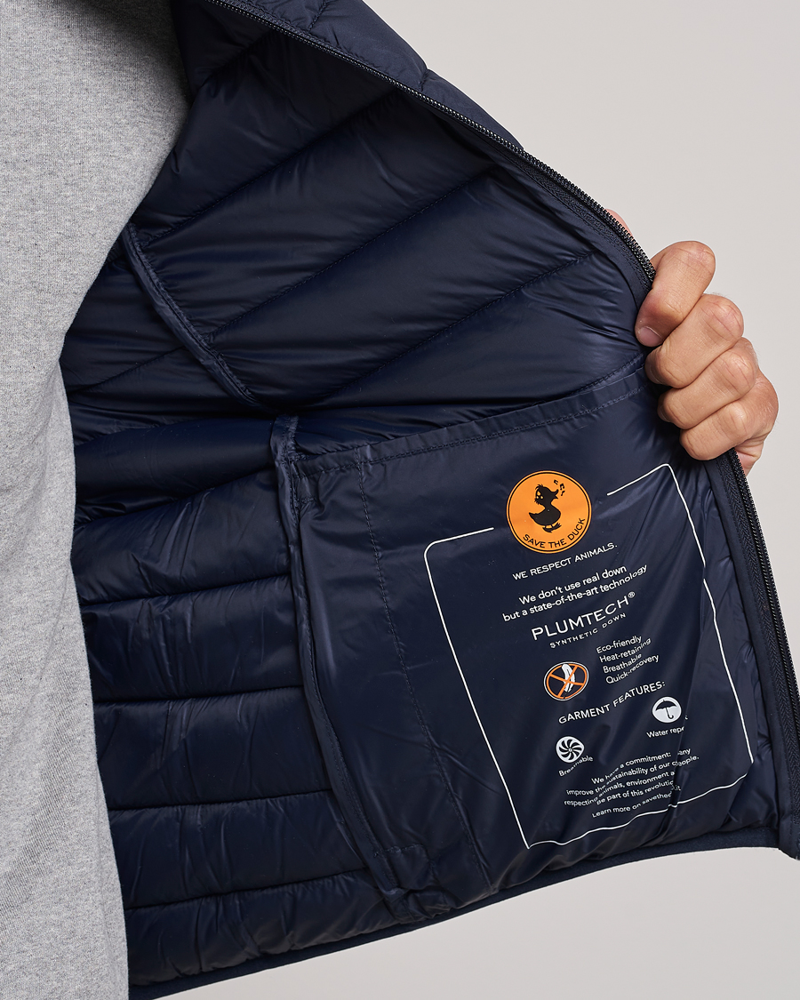 Men | Coats & Jackets | Save The Duck | Lewis Matt Lightweight Jacket Blue Black