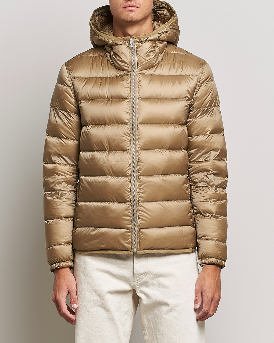 Men | Coats & Jackets | Ten c | Hooded Down Liner Beige