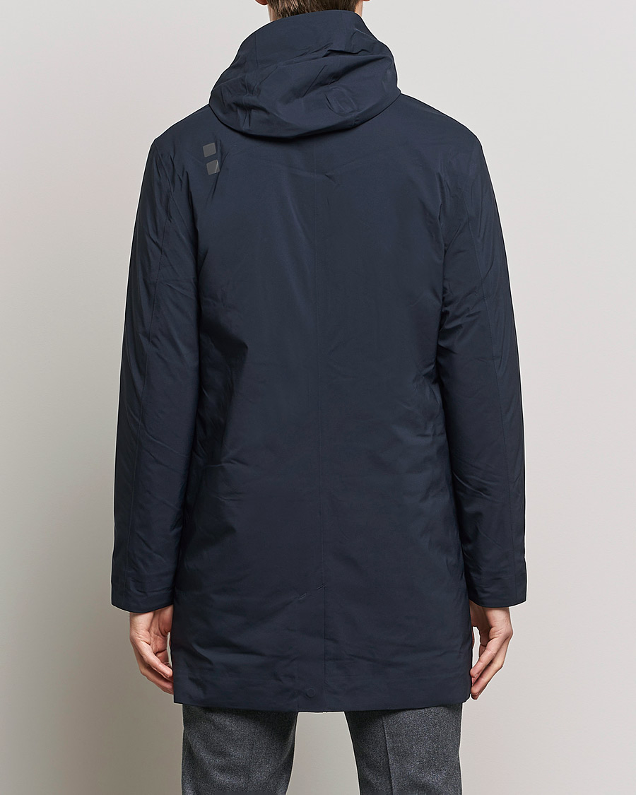 Men | Coats & Jackets | UBR | Black Storm Coat Navy