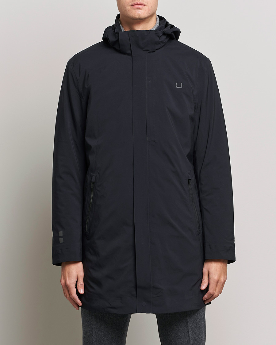 Men | Coats & Jackets | UBR | Black Storm Coat Black Storm