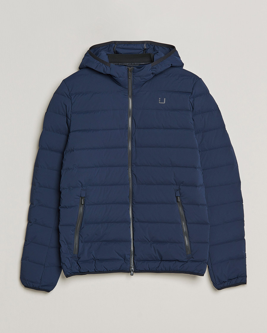Men | Coats & Jackets | UBR | Sonic Delta Hooded Jacket Navy