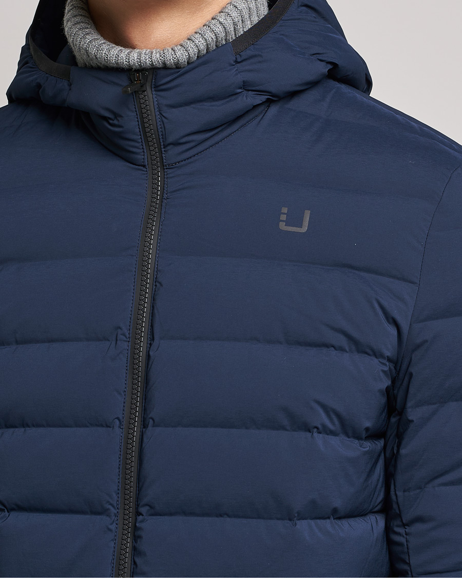 Men | Coats & Jackets | UBR | Sonic Delta Hooded Jacket Navy