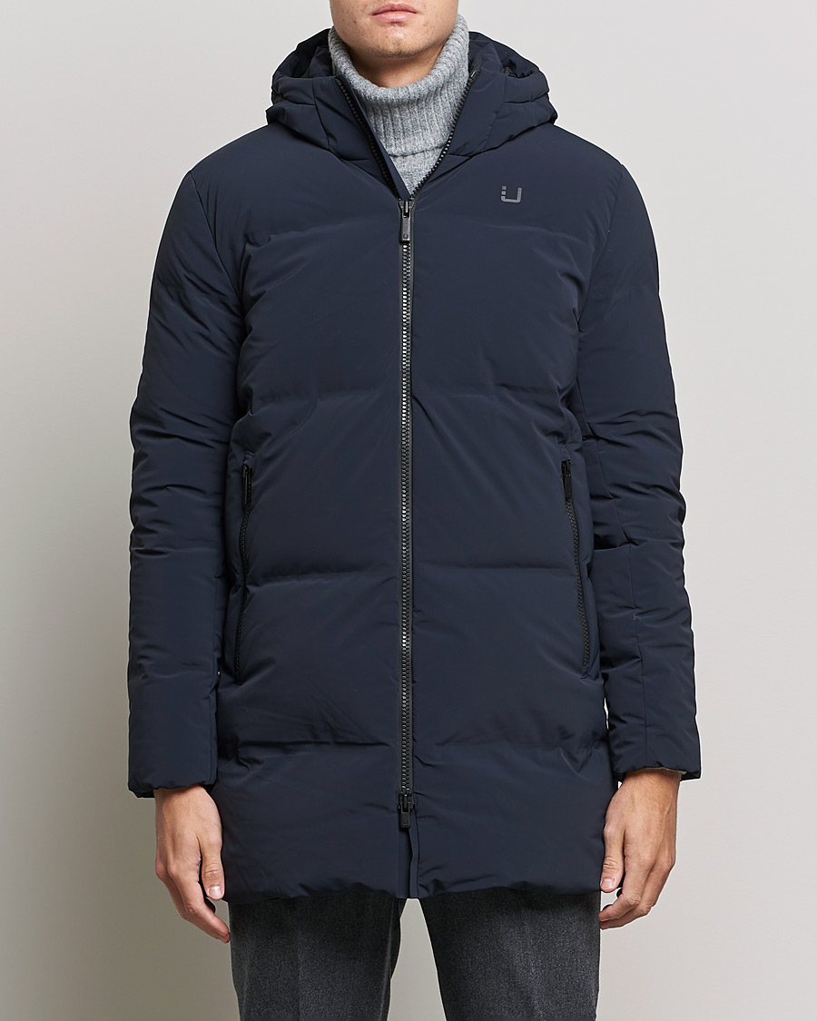 Men | Coats & Jackets | UBR | Titan Lightweight Parka Navy
