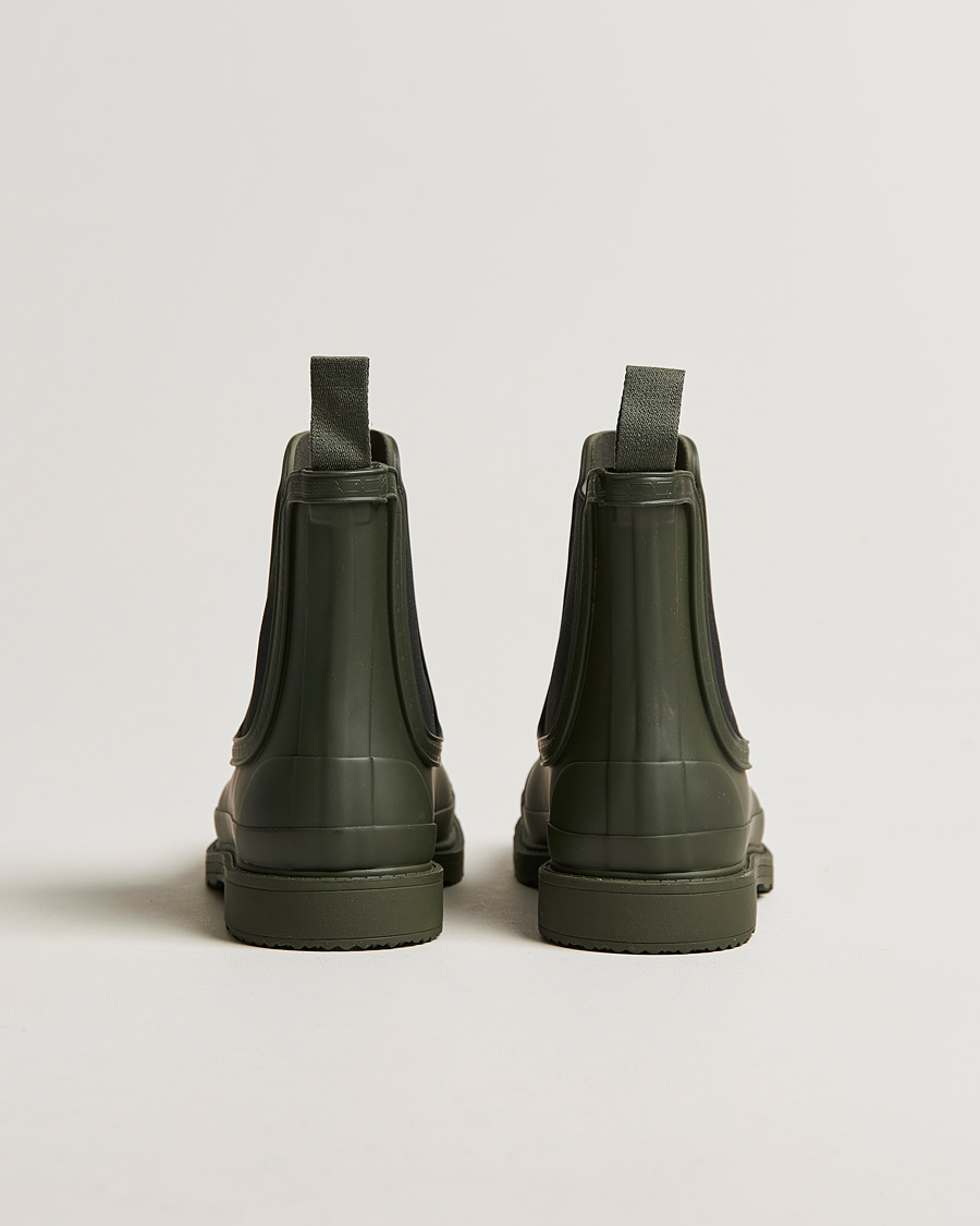 Men | Overshoes & Rubber boots | Hunter Boots | Commando Chelsea Boot Dark Olive
