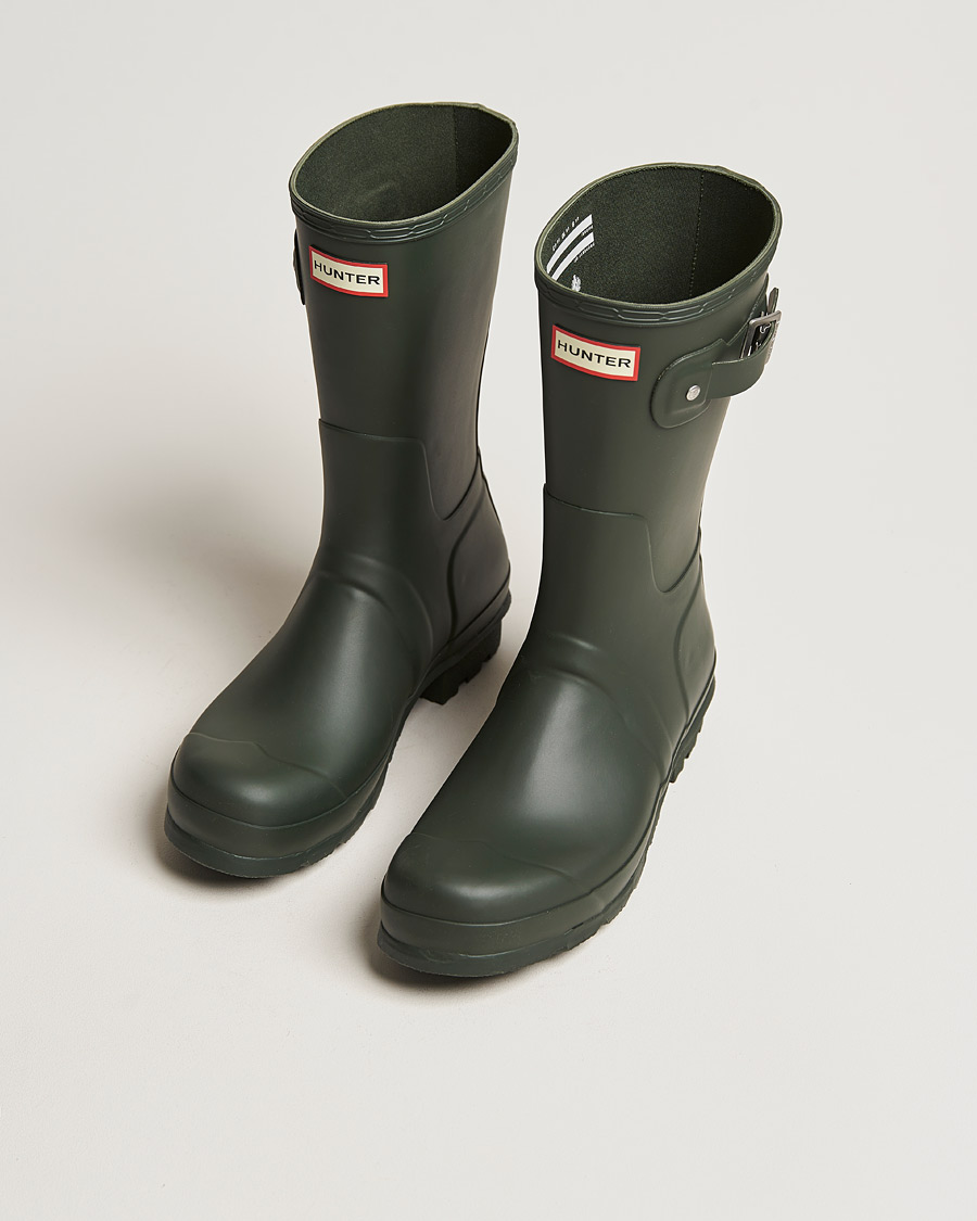 Men | Overshoes & Rubber boots | Hunter Boots | Hunter Original Short Boot Dark Olive