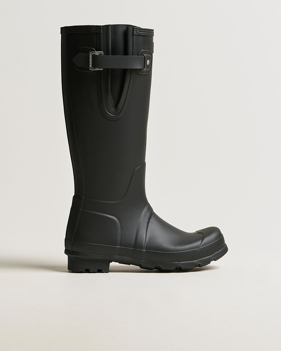Men | Overshoes & Rubber boots | Hunter Boots | Hunter Original Tall Side Adjustable Boot Black