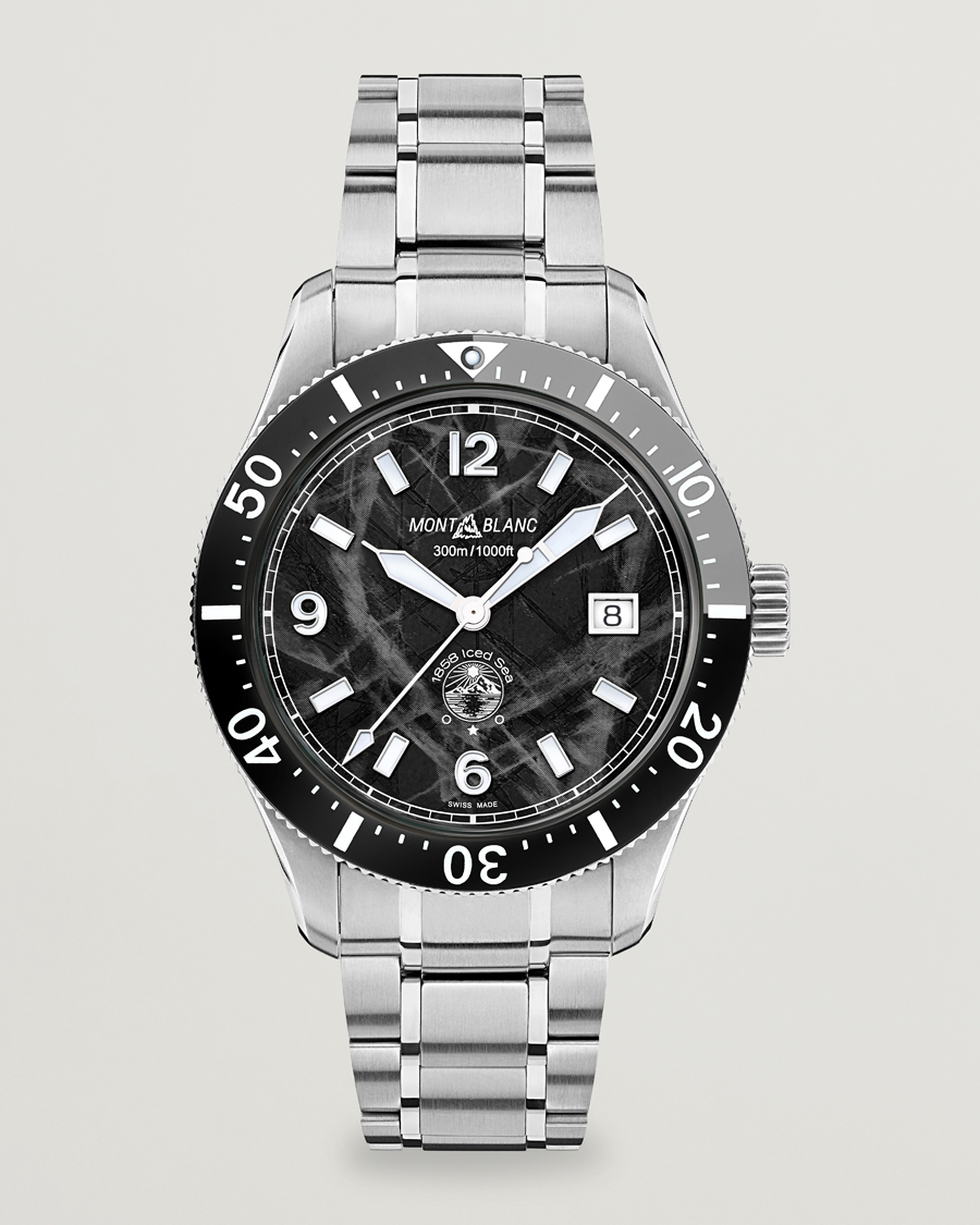 Men | Montblanc 1858 Iced Sea Automatic 41mm Black | Montblanc | 1858 Iced Sea Automatic 41mm Black