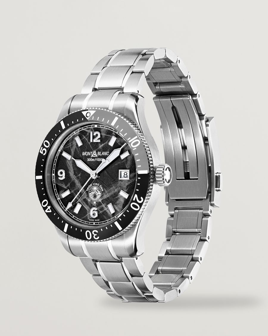 Men | Montblanc 1858 Iced Sea Automatic 41mm Black | Montblanc | 1858 Iced Sea Automatic 41mm Black