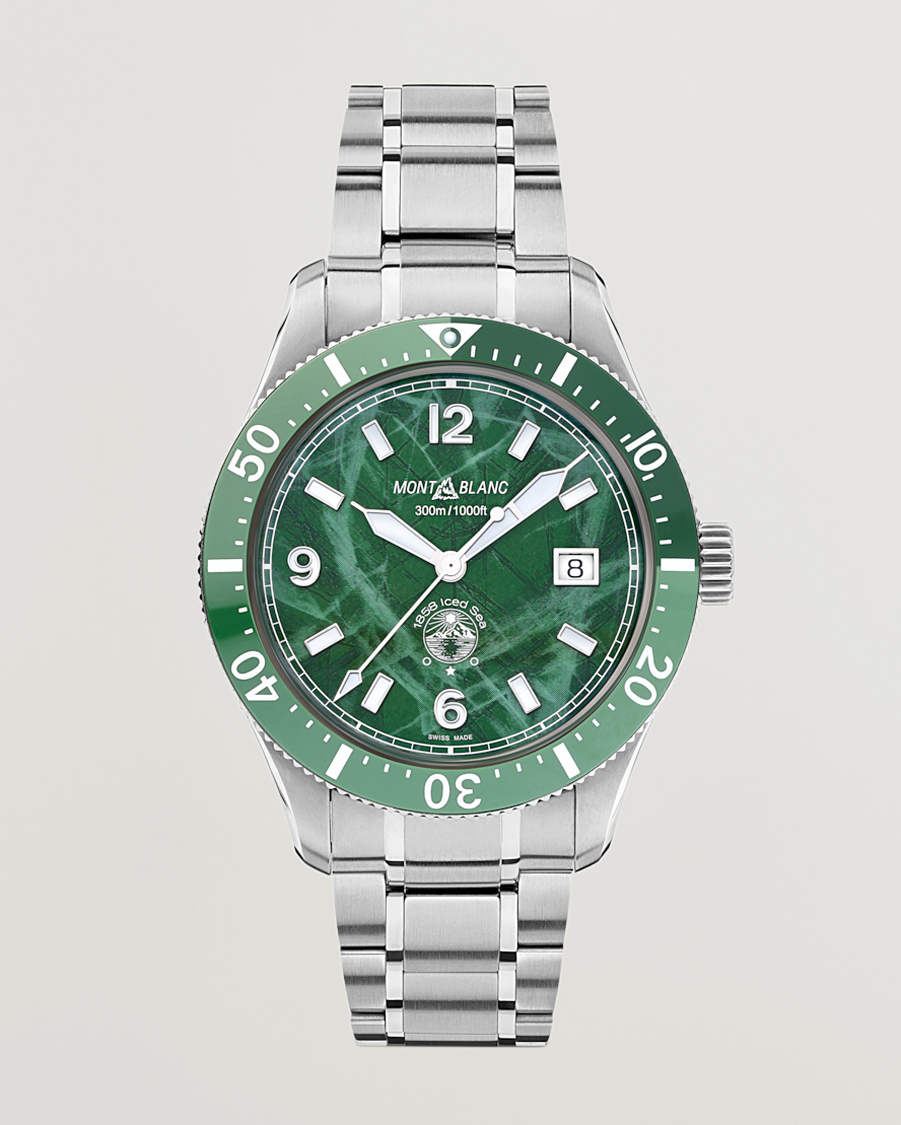 Men | Montblanc 1858 Iced Sea Automatic 41mm Green | Montblanc | 1858 Iced Sea Automatic 41mm Green