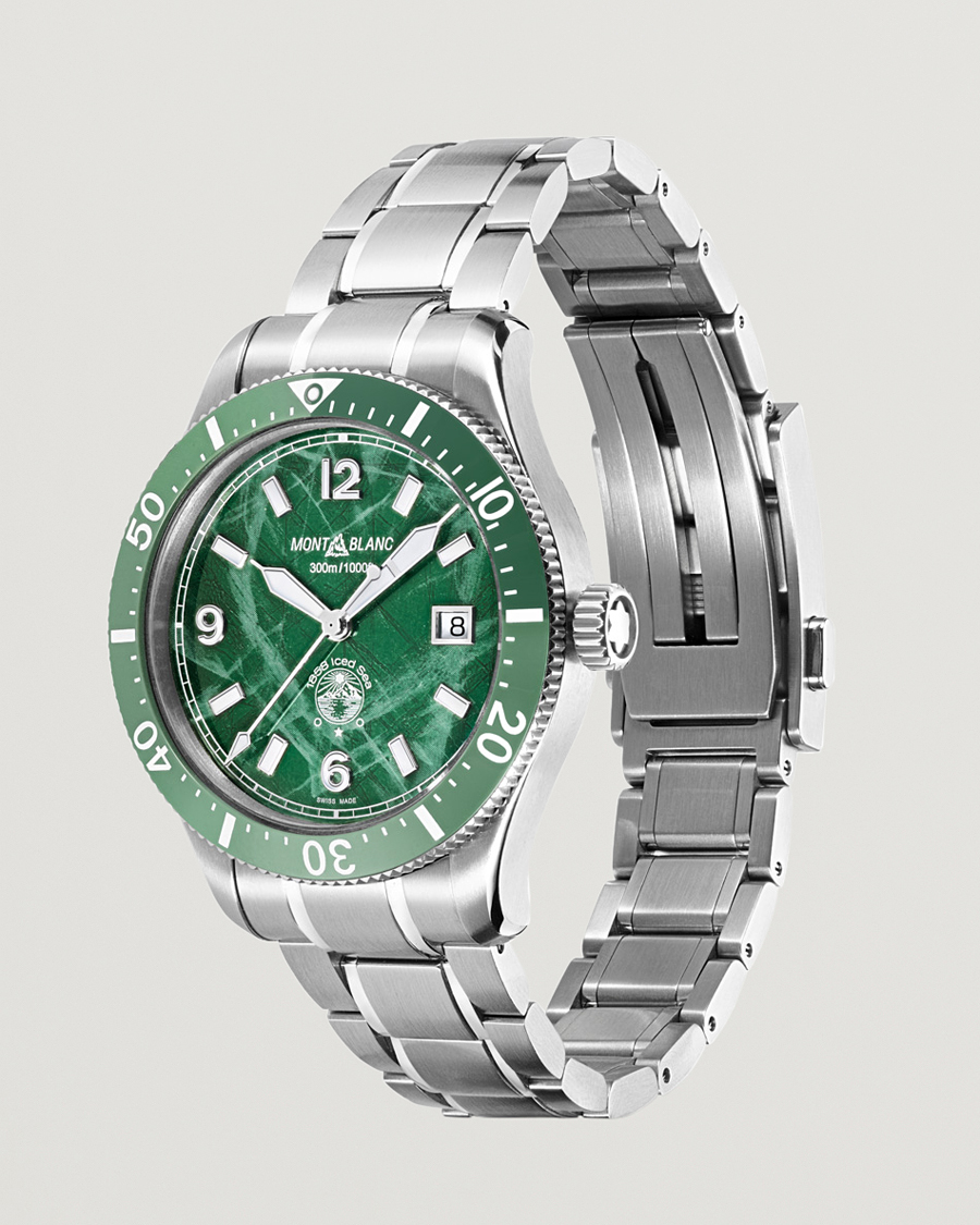 Men | Montblanc 1858 Iced Sea Automatic 41mm Green | Montblanc | 1858 Iced Sea Automatic 41mm Green